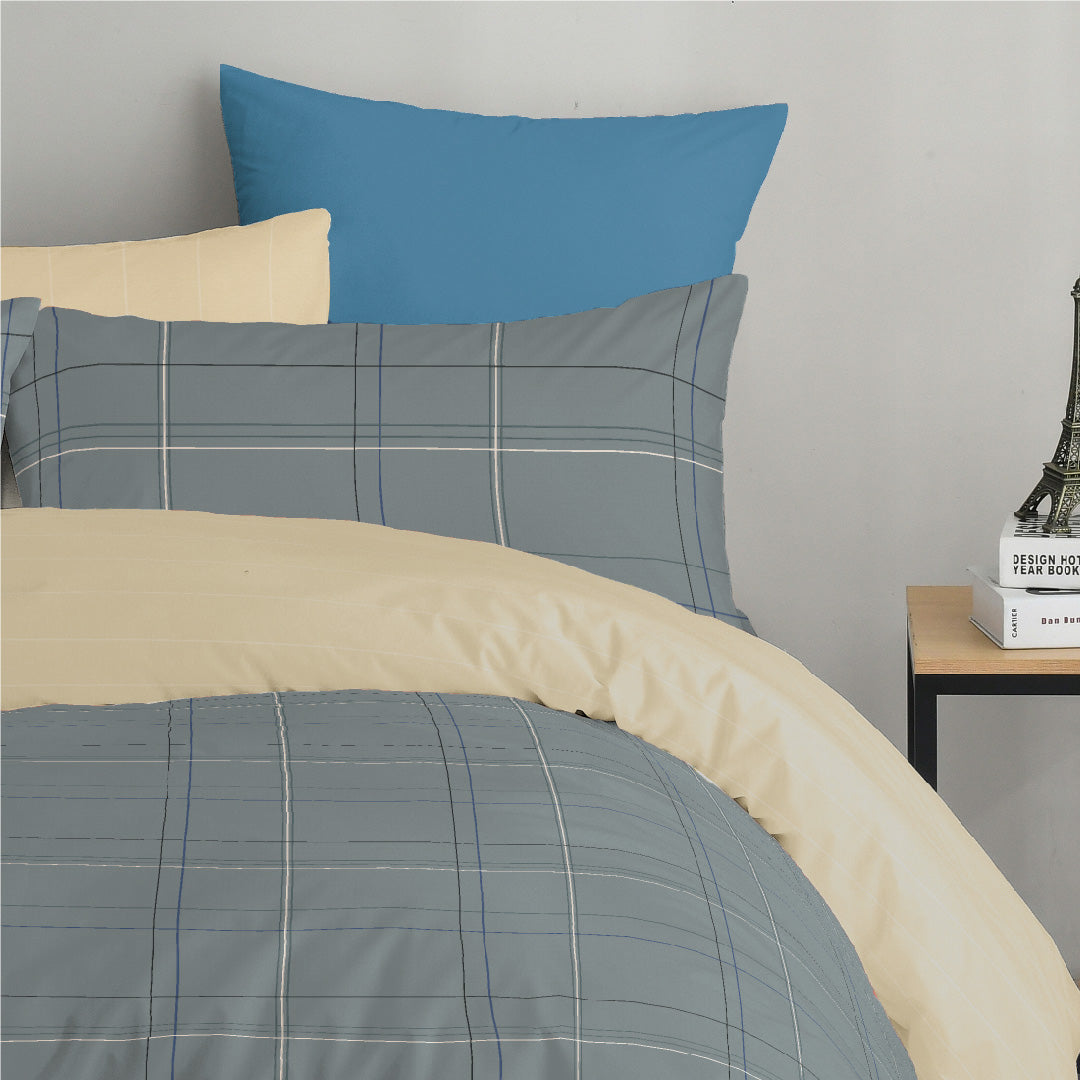 Novelle Serene Fitted Bedsheet Set - Cotton Non-Iron (Single/Queen/King) B2/B3