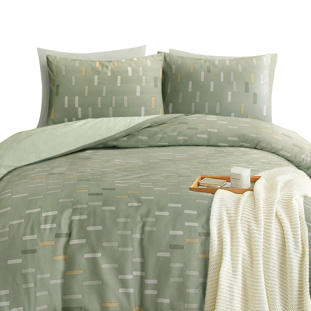 Jean Perry Marino Quilt Cover Set - 100% Combed Cotton Sateen 950TC (Queen/King) B4 B5