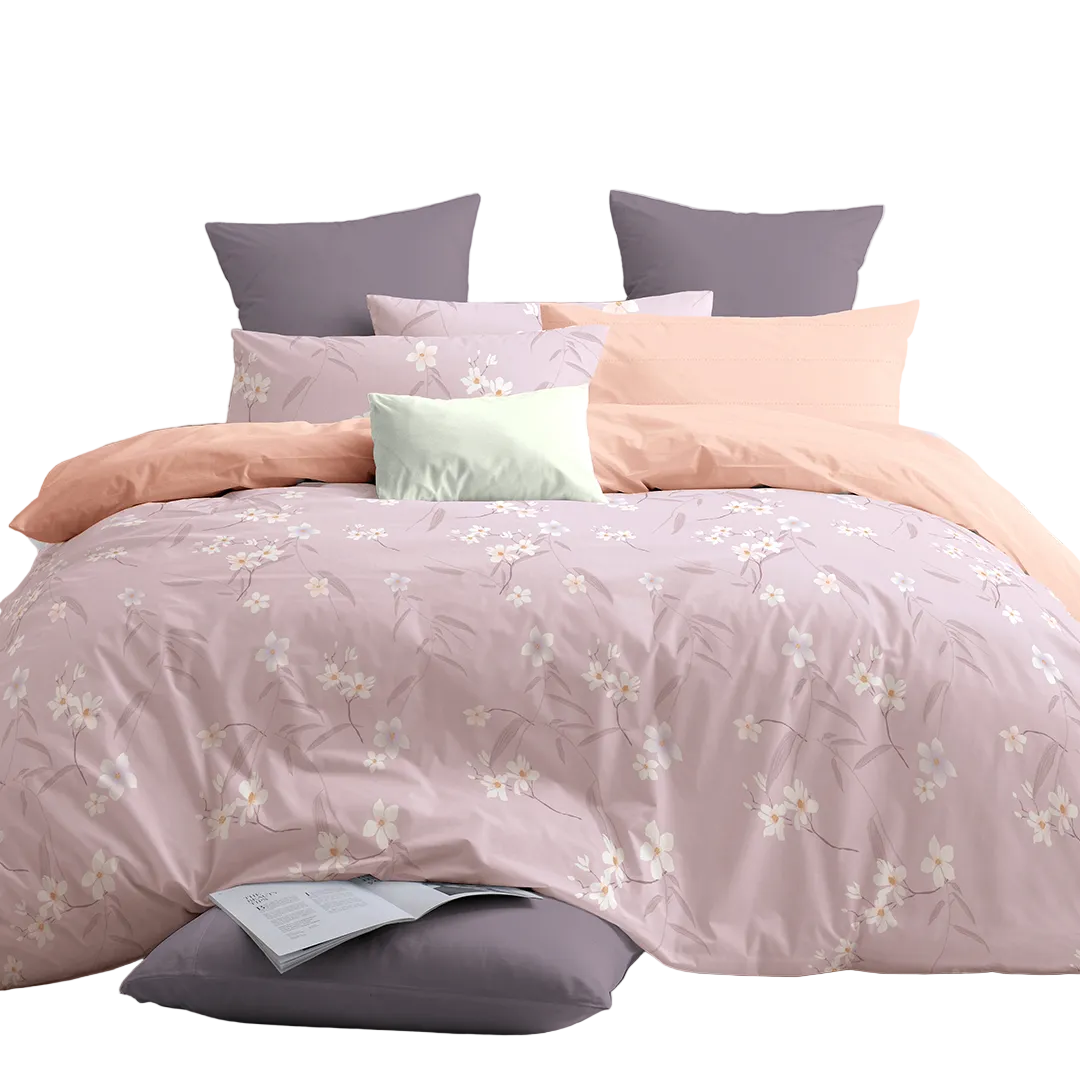 Novelle Serene Fitted Bedsheet Set | Cotton Non-Iron 900TC