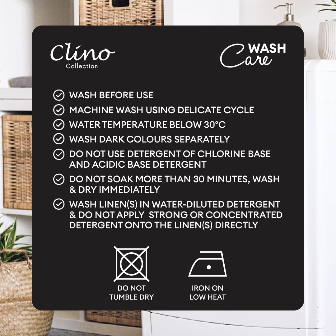 Jean Perry Clino Fitted Bedsheet Set -  100% Combed Cotton Sateen (1200TC) B3/B4