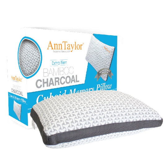 Ann Taylor Bamboo Charcoal Cuboid Memory Pillow