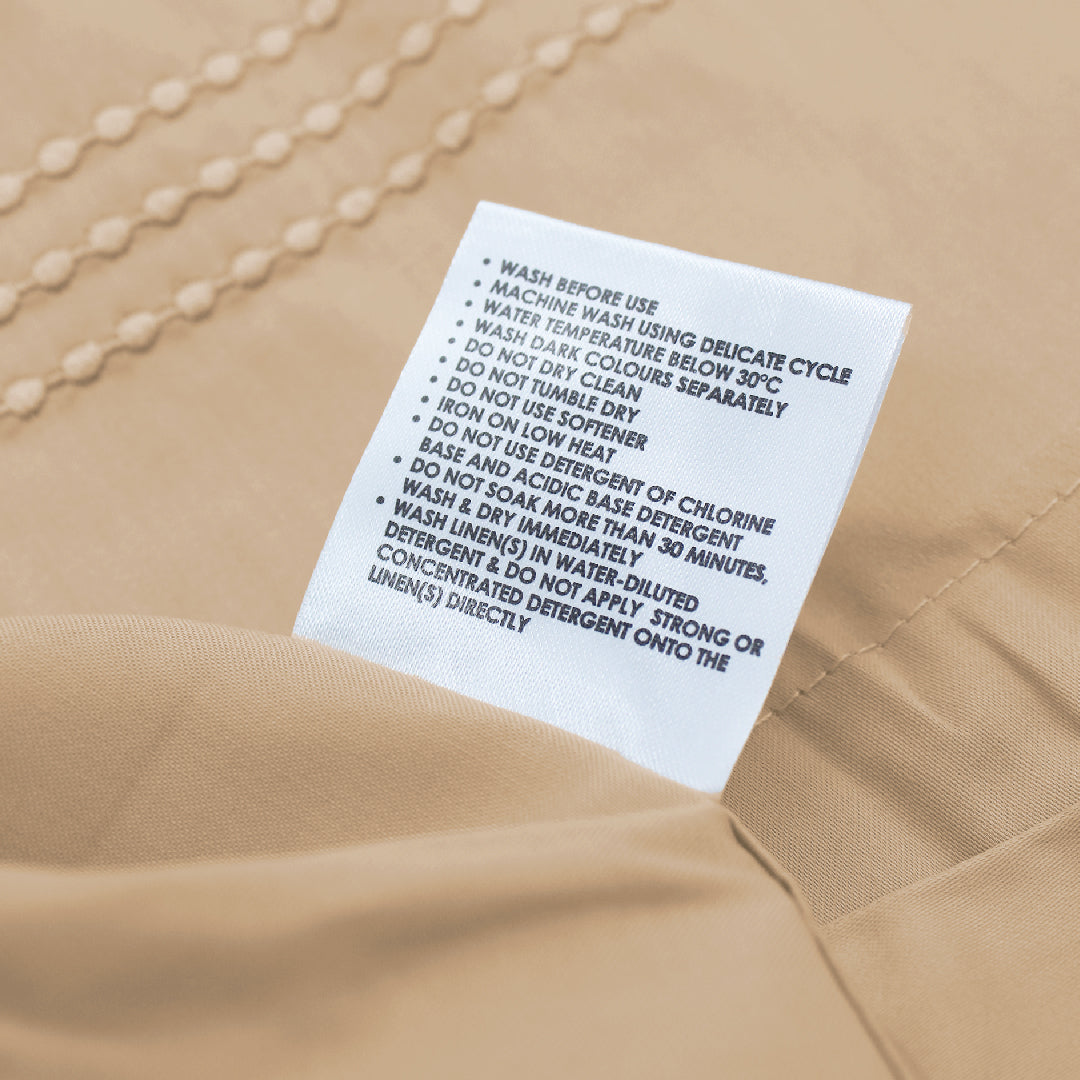 Jean Perry Hotel Series Embroidery Quilt Cover Set | 100% Combed Cotton Sateen 1100TC