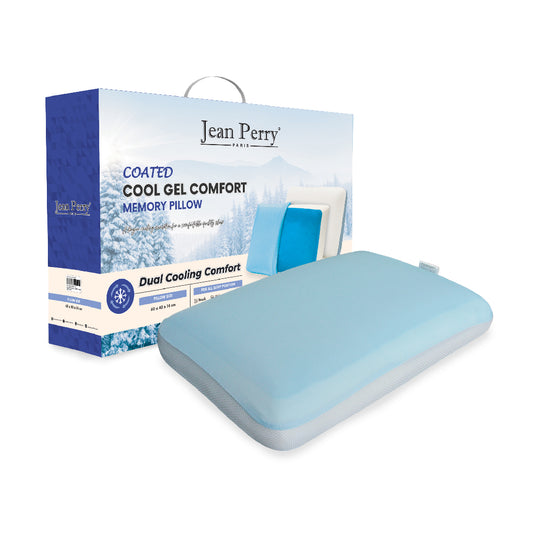 Jean Perry Coated Cool Gel Comfort Memory Pillow - Adult