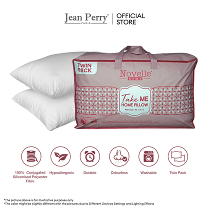 Novelle Take Me Home Pillow Pack ( 2pcs in 1)