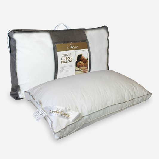Louis Casa Ultra Fine Microfiber Cuboid Pillow