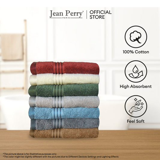 [NOT FOR SALE] Jean Perry Manhattan Face Towel - 100% Cotton