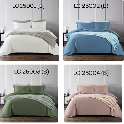[BUNDLE DEAL] LOUIS CASA TENCEL™ Benevento Quilt Cover Set (8pcs Set)