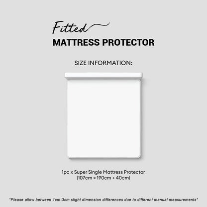 Jean Perry Fitted Mattress Extra Thick Protector (40cm)