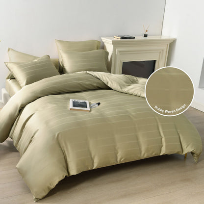 Jean Perry 100% TENCEL™  Valence Fitted Bedsheet Set - (Super Single/Queen/King) B3