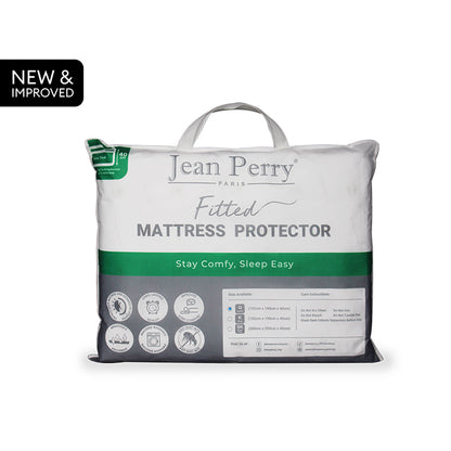 Jean Perry Fitted Mattress Extra Thick Protector (40cm)