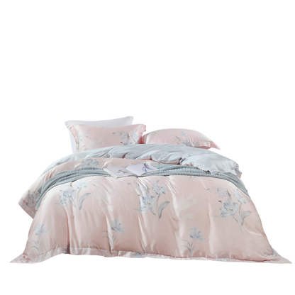 Jean Perry TENCEL™ Alexine Quilt Cover Set | 100% TENCEL™  1200TC
