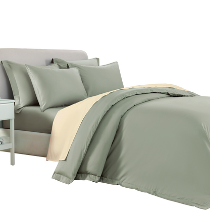Jean Perry Colorie Fitted Bedsheet Set | 100% Combed Cotton Sateen 1000TC