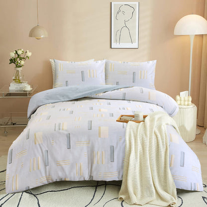 Jean Perry Marino Quilt Cover Set - 100% Combed Cotton Sateen 950TC (Queen/King) B6
