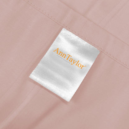 Ann Taylor 100% Combed Cotton Sateen Modern Ease 2pcs Pillow Case -  980TC