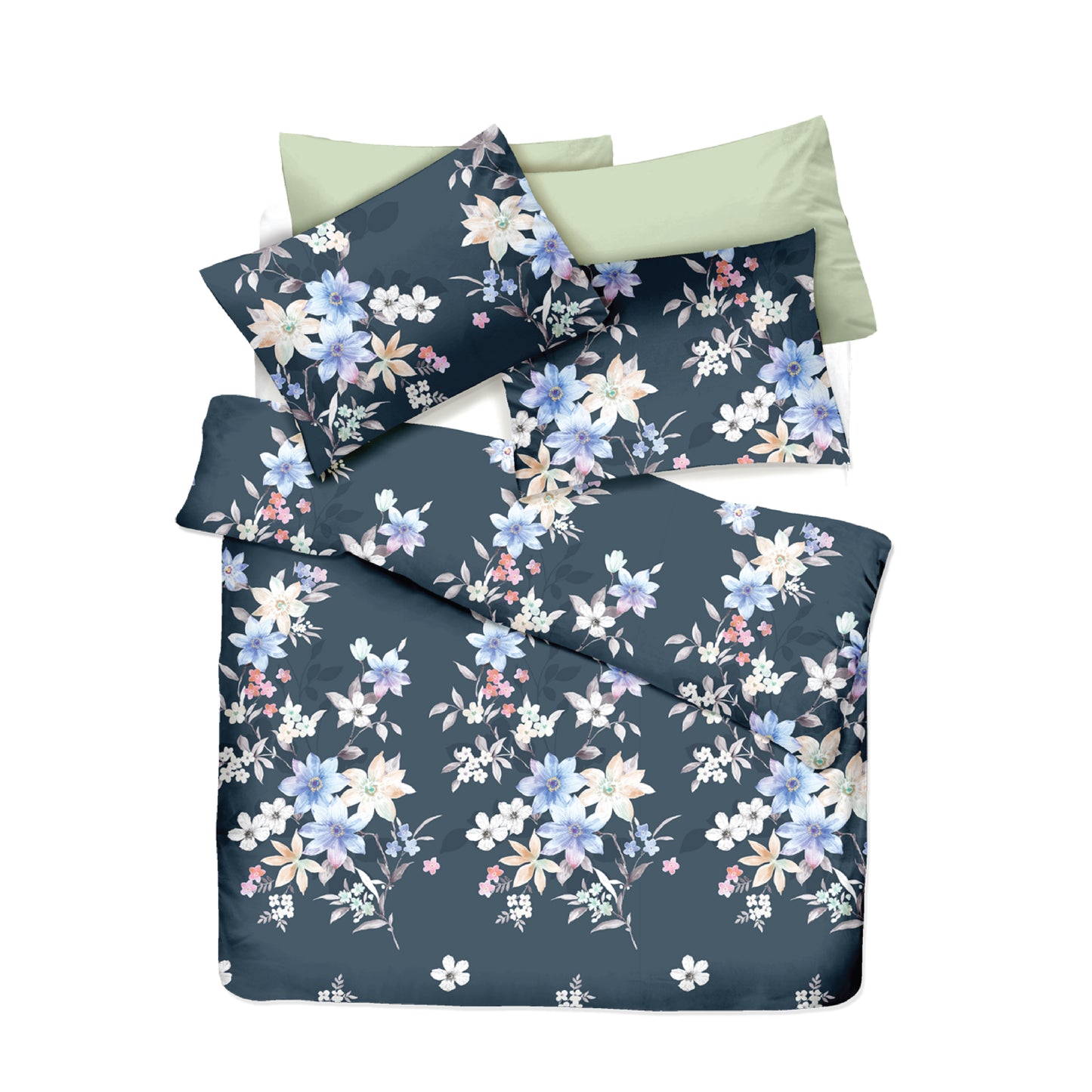 Ann Taylor Super Soft Yarn Vintage Fitted Bedsheet Set - 620TC