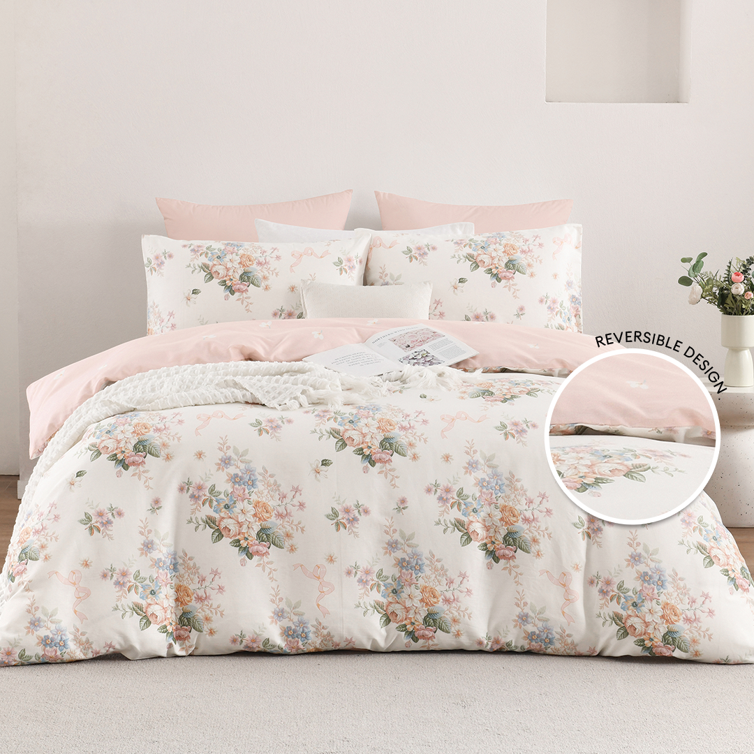 Ann Taylor Cotton Dream Comforter Set -  100% Combed Cotton Sateen  (Queen/King)