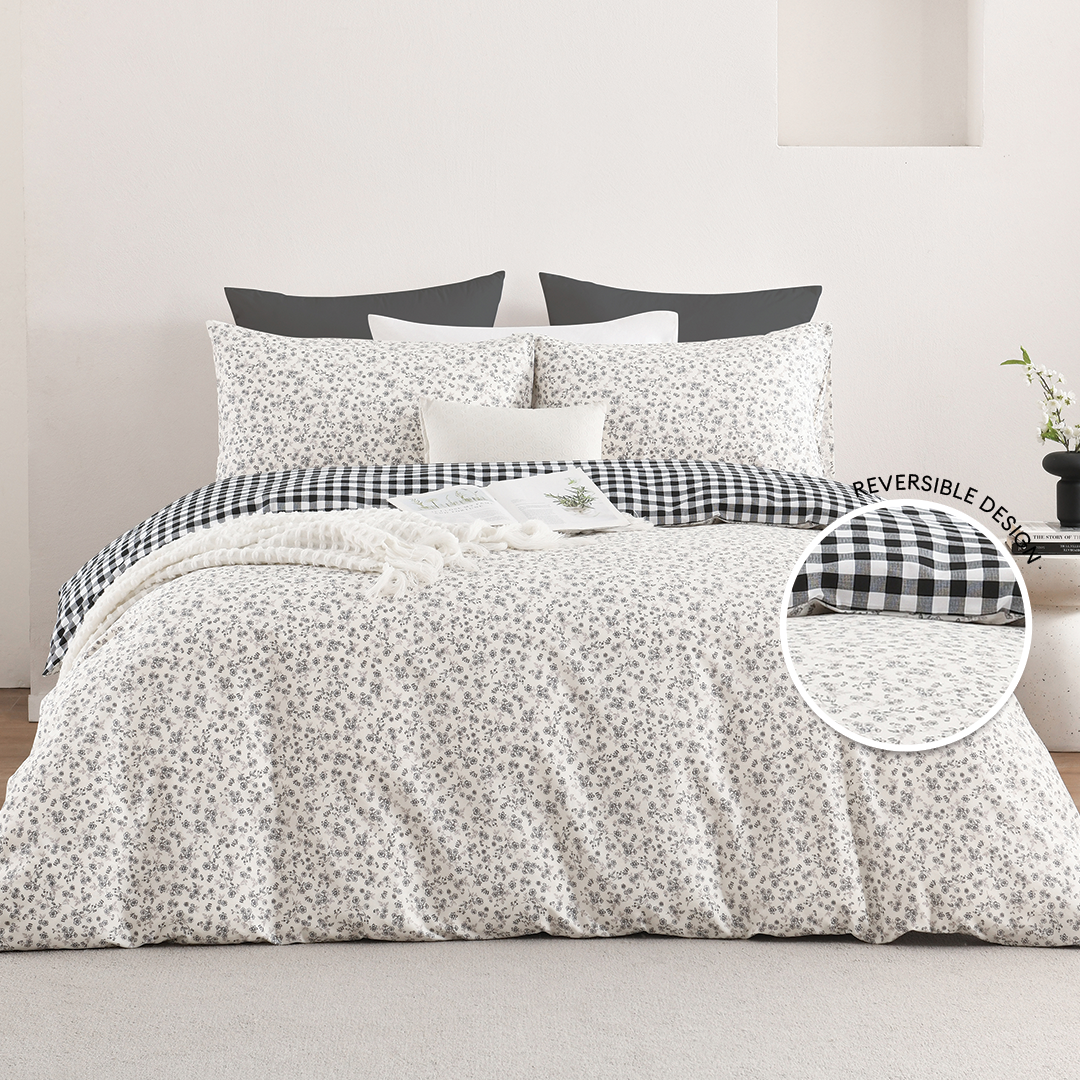 Ann Taylor Cotton Dream Comforter Set -  100% Combed Cotton Sateen  (Queen/King)