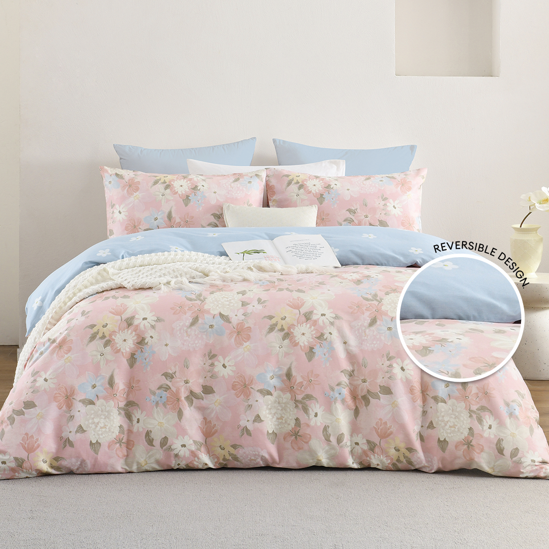 Ann Taylor Cotton Dream Comforter Set -  100% Combed Cotton Sateen  (Queen/King)