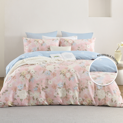 Ann Taylor Cotton Dream Comforter Set -  100% Combed Cotton Sateen  (Queen/King)