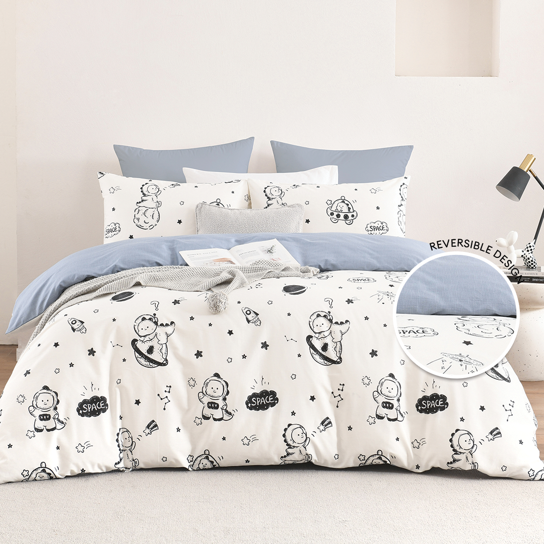 Ann Taylor Cotton Dream Comforter Set -  100% Combed Cotton Sateen  (Queen/King)