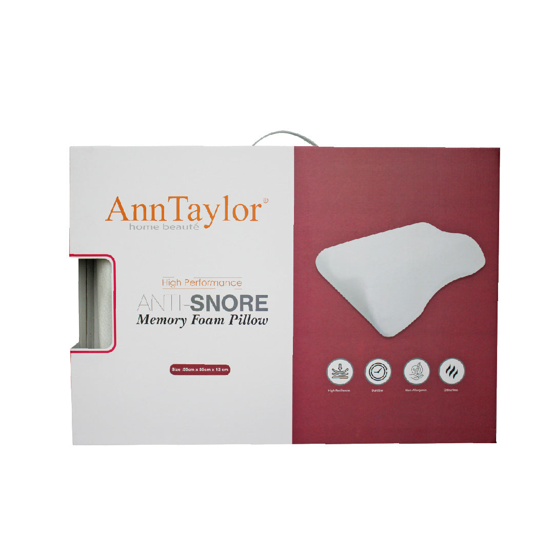 Ann Taylor Anti Snore Memory Pillow