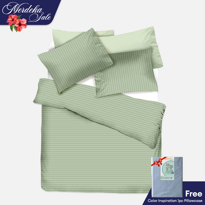 Ann Taylor Super Soft Yarn Colour Inspiration Fitted Bedsheet Set - 620TC