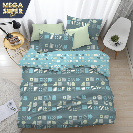 Ann Taylor Comfy Night Fitted Bedsheet Set - Super Soft Yarn 852TC (Queen/King) B2