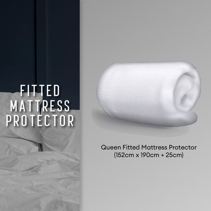 Ann Taylor Fitted Mattress Protector - 25cm
