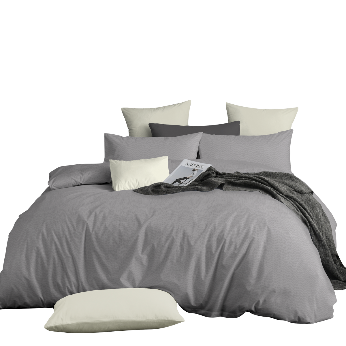 Novelle Room Inspo Fitted Bedsheet Set | Cotton Non-Iron 900TC