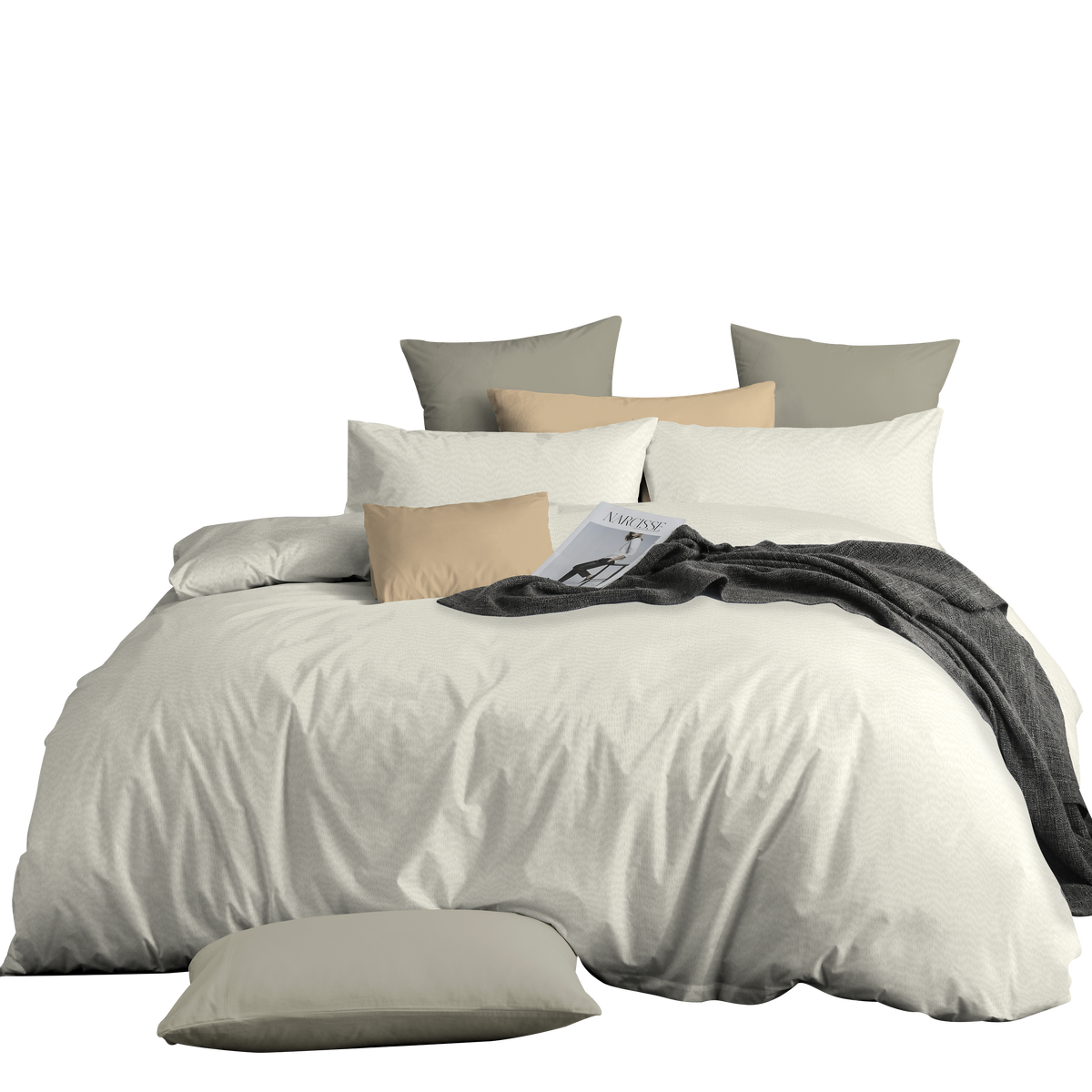 Novelle Room Inspo Fitted Bedsheet Set | Cotton Non-Iron 900TC