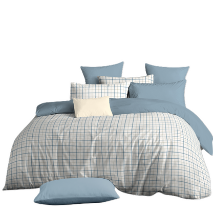 Novelle Pure Cotton Fitted Bedsheet Set | 100% Cotton 950TC