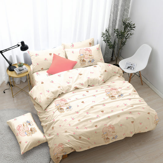 Novelle Fun Land Fitted Bedsheet Set | Cotton Non-Iron 900TC