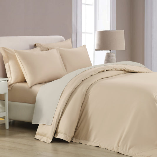 Jean Perry Colorie Fitted Bedsheet Set | 100% Combed Cotton Sateen 1000TC