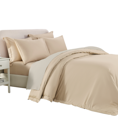 Jean Perry Colorie Fitted Bedsheet Set | 100% Combed Cotton Sateen 1000TC