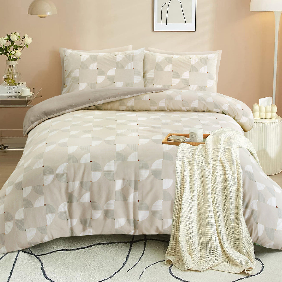 Jean Perry Marino Fitted Bedsheet Set - 100% Combed Cotton Sateen 950TC (Super Single/Queen/King) B4 B5