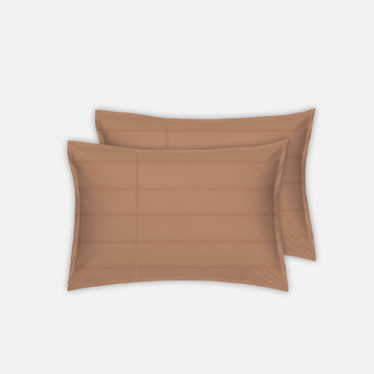 Ann Taylor 100% Combed Cotton Sateen Modern Ease 2pcs Pillow Case -  980TC B2