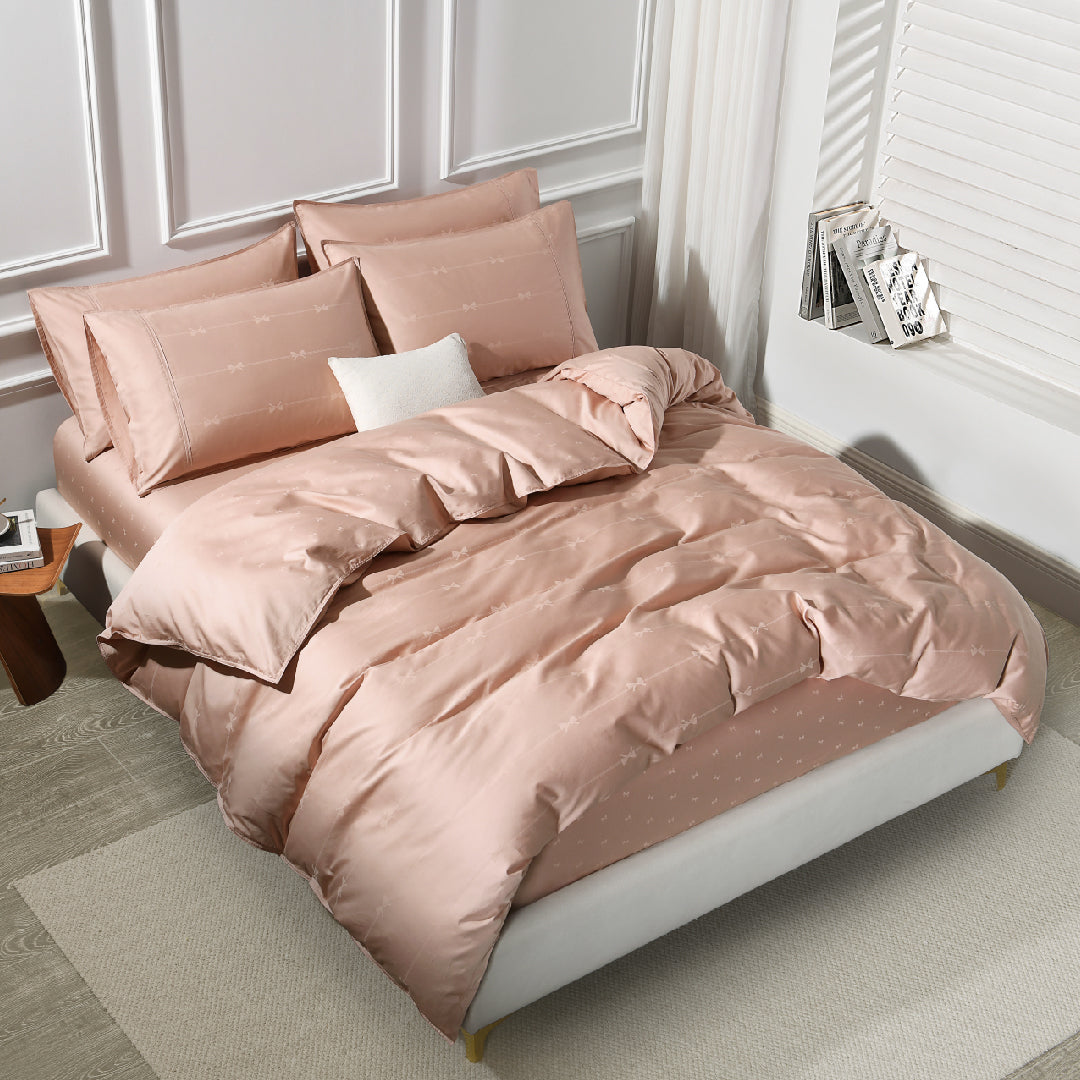 Jean Perry Clino Fitted Bedsheet Set -  100% Combed Cotton Sateen (1200TC) B3/B4