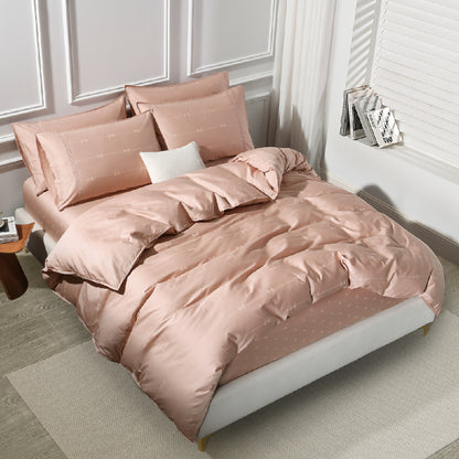 Jean Perry Clino Fitted Bedsheet Set -  100% Combed Cotton Sateen (1200TC) B3/B4