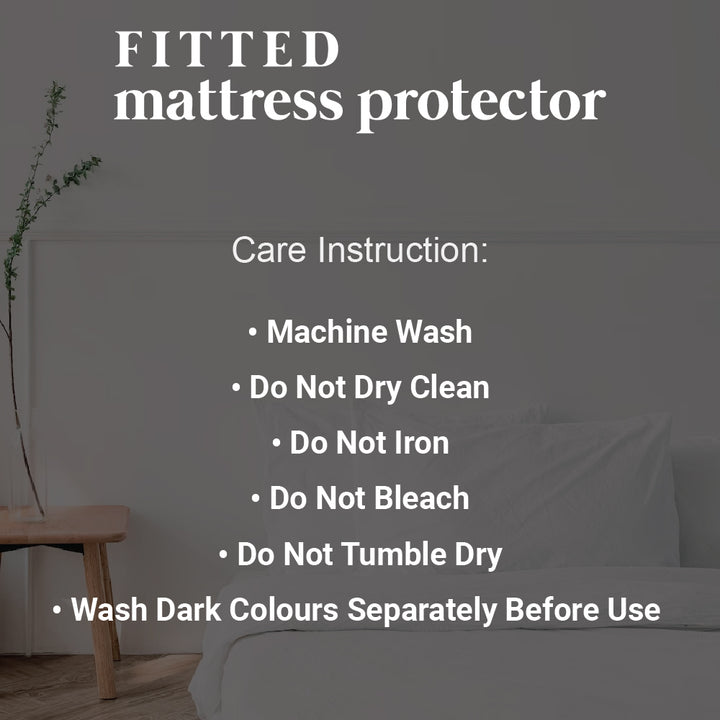 Jean Perry Fitted Mattress Extra Thick Protector (40cm)