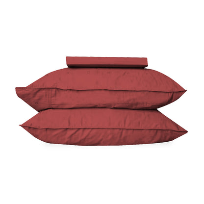 Jean Perry 100% Combed Cotton Sateen Clino Quilt Cover Set - 1000TC