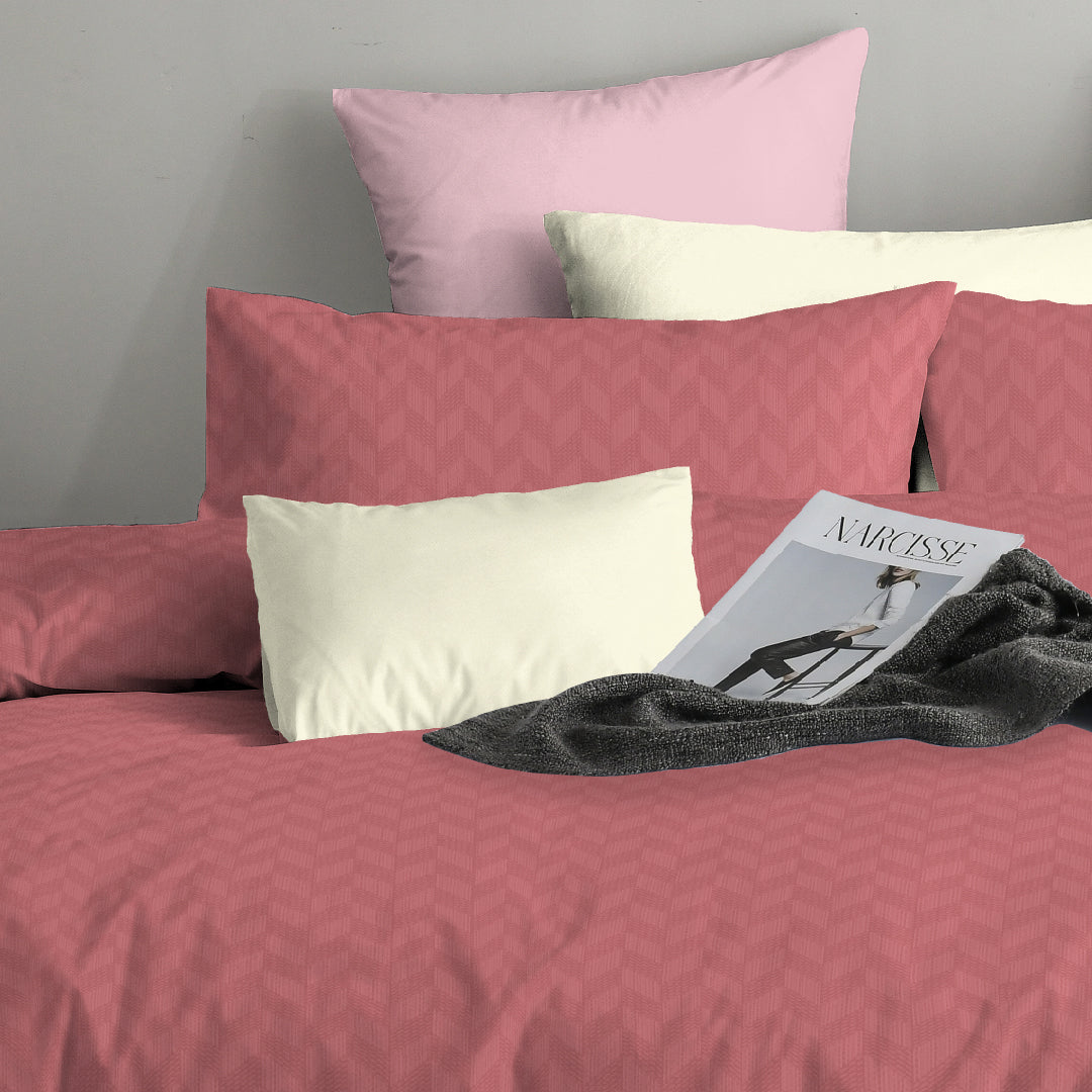 Novelle Room Inspo Fitted Bedsheet Set -  Cotton Non-Iron 900TC (Super Single/ Queen/ King) B1 B2 B4
