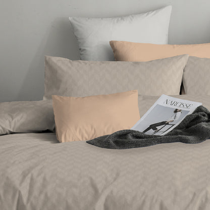 Novelle Room Inspo Fitted Bedsheet Set -  Cotton Non-Iron 900TC (Super Single/ Queen/ King) B1 B2 B4