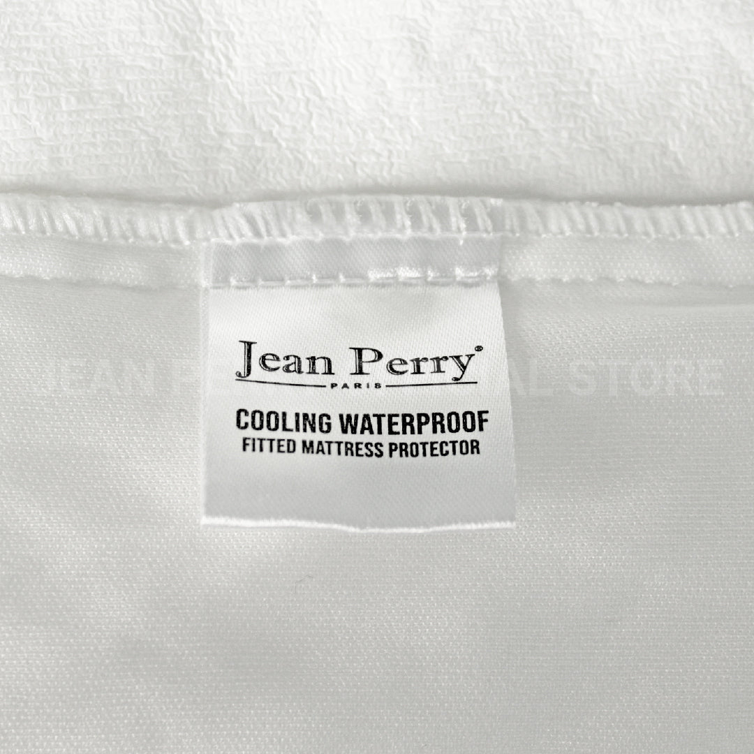Jean Perry Cooling Waterproof Fitted Mattress Protector - 40cm