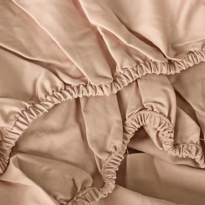 Jean Perry Hotel Series Embroidery Quilt Cover Set - 100% Combed Cotton Sateen (Queen/King)