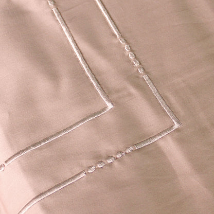 Jean Perry Hotel Series Embroidery Quilt Cover Set - 100% Combed Cotton Sateen (Queen/King)