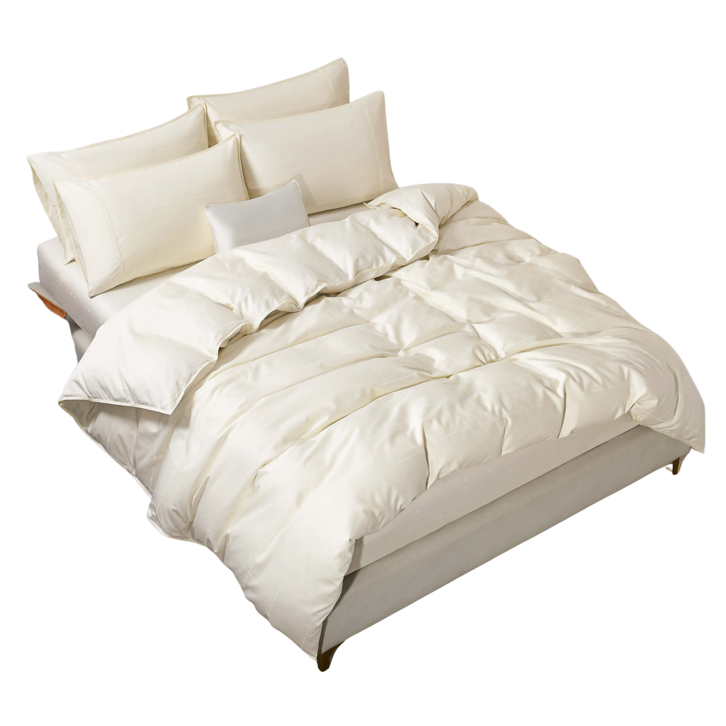 Jean Perry Clino Quilt Cover Set | 100% Combed Cotton Sateen  1200TC