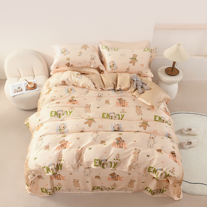 Jean Perry TENCEL™ Marvelous Fitted Bedsheet Set | 100% Tencel™ Lyocell 1200TC