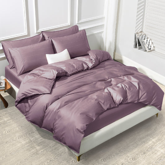 Jean Perry Clino Fitted Bedsheet Set -  100% Combed Cotton Sateen (1200TC) B3