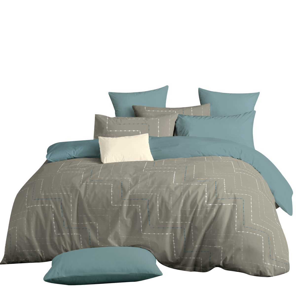 Novelle Pure Cotton Comforter Set | 100% Cotton 950TC