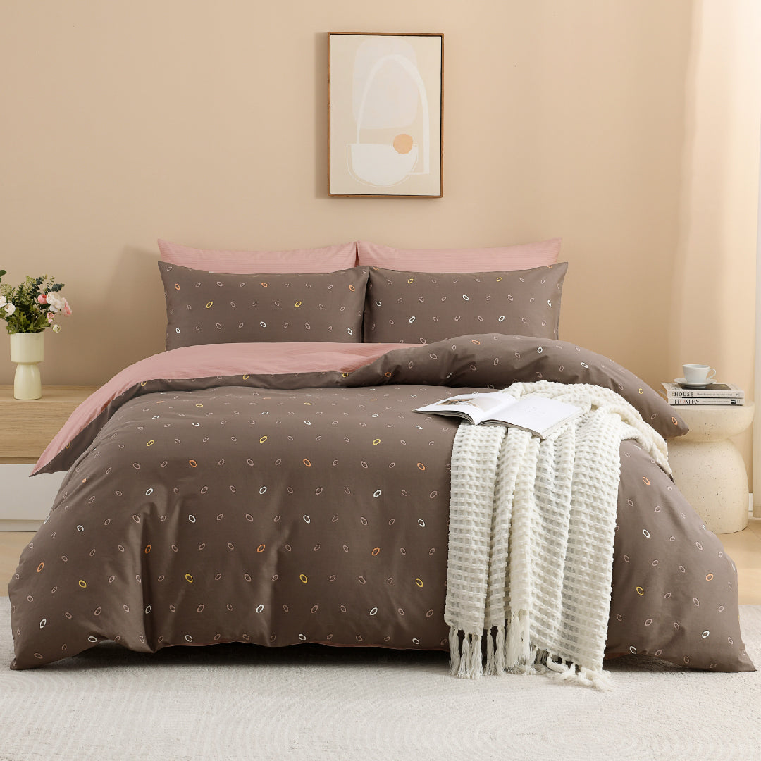 Jean Perry Marino Fitted Bedsheet Set - 100% Combed Cotton Sateen 950TC (Super Single/Queen/King) B4 B5